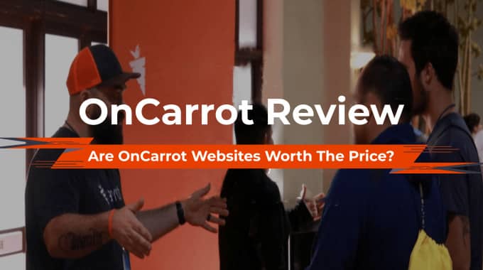 Oncarrot review real estate investor agent website builder