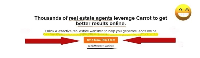 Agent carrot best real estate website builder