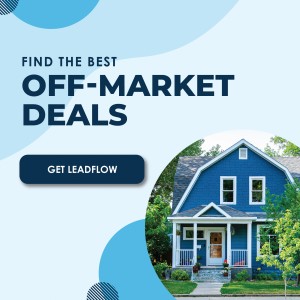 Find the best off market properties for wholesaling real estate with leadflow