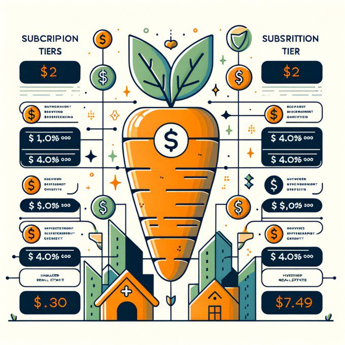 Carrot websites pricing information