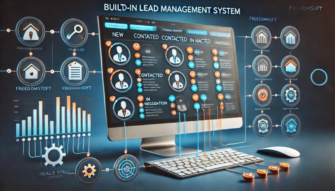 Built-in lead management system