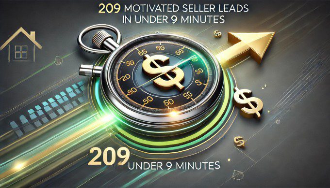 209 motivated seller leads in under 9 minutes webinar