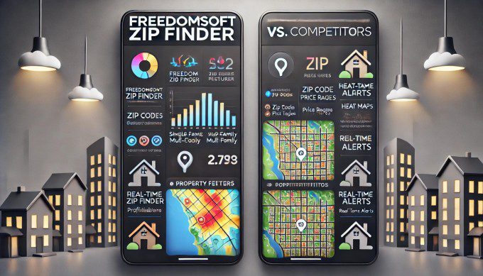 Freedomsoft zip finder vs. Competitors: a comparative analysis