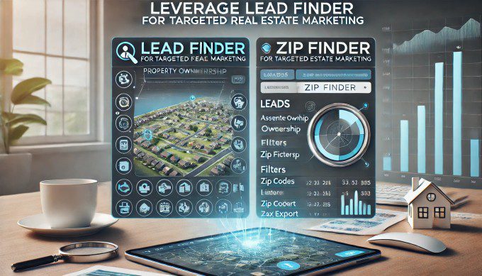 Leveraging lead finder for targeted real estate marketing