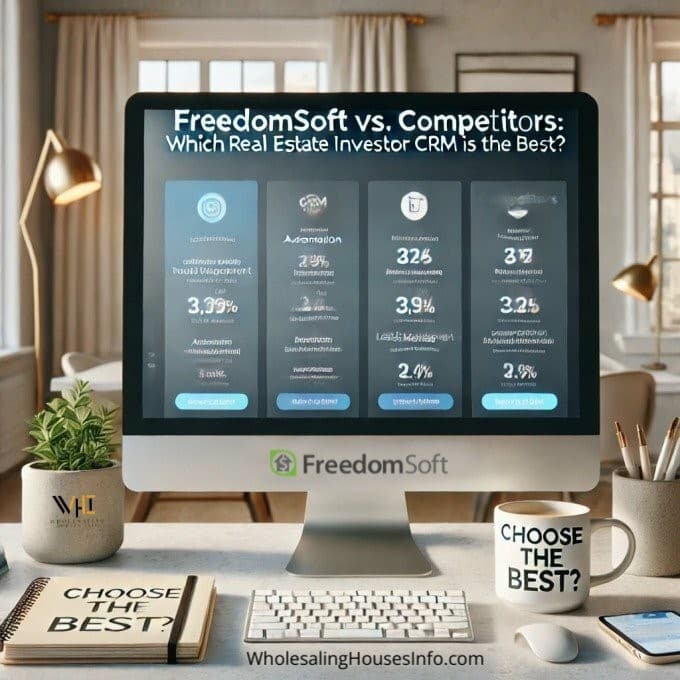 Freedomsoft vs. Competitors which real estate investor crm is the best