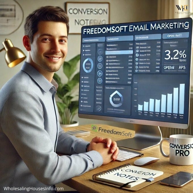 Freedomsoft email marketing automate real estate lead nurturing and boost conversions