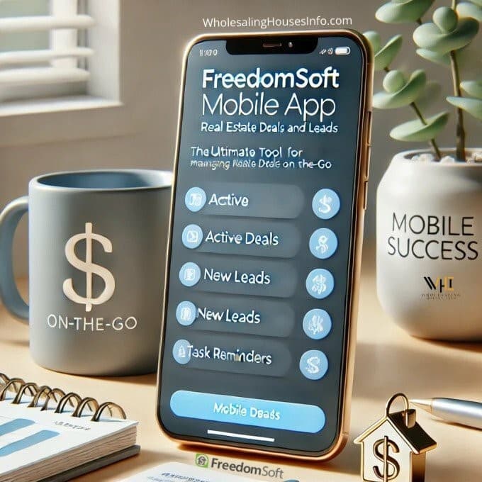 Freedomsoft mobile app: the ultimate tool for managing real estate deals and leads on-the-go