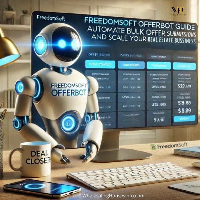 Freedomsoft offerbot guide automate bulk offer submissions and scale your real estate business