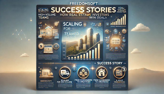 Freedomsoft success stories how real estate investors win deals