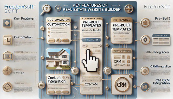 Key features of freedomsoft’s real estate website builder