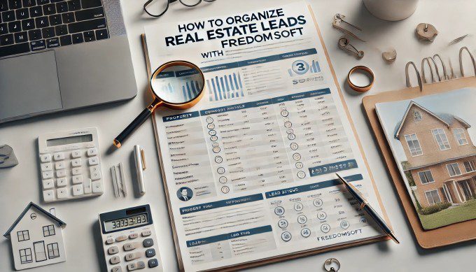 How to organize real estate leads efficiently with freedomsoft