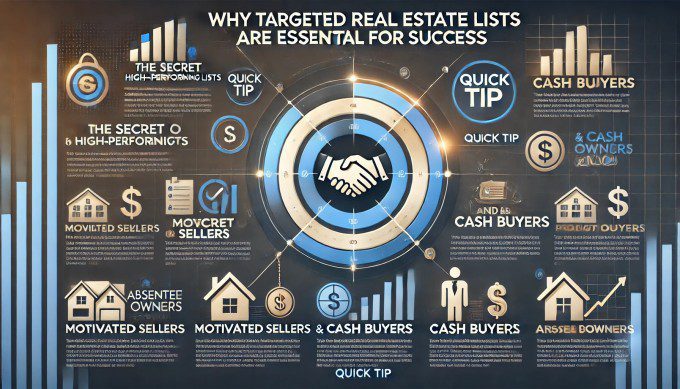 Why targeted real estate lists are essential for success