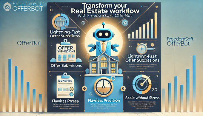 Transform your real estate workflow with freedomsoft offerbot